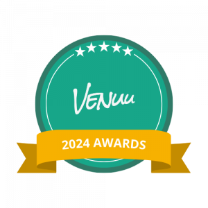 Venuu awards 2024 logo